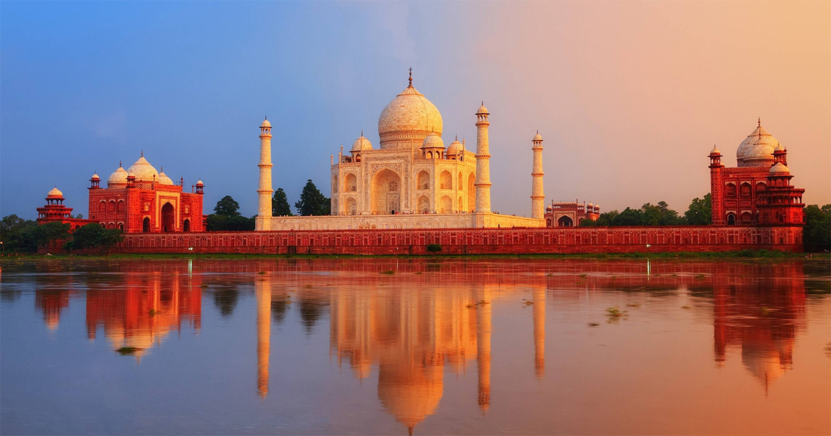 View of Taj Mahal